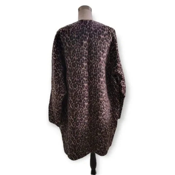 *NWT* KATE SPADE Stunning Brushed Brown Leopard Sugarcoat Cocoon Style Topper - Picture 15 of 16